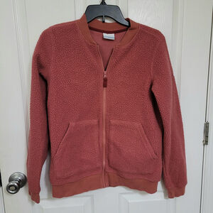 Columbia Fuzzy Zip‎ Up Jacket